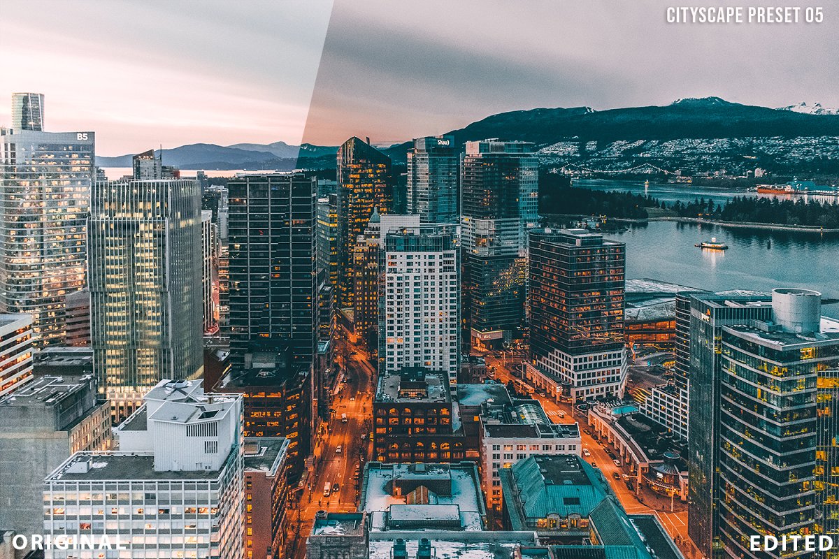 Preset Camera Raw Chụp Đêm Thành Phố - Pro Cityscape Lightroom Presets (LR, XMP) Trị Gía $156