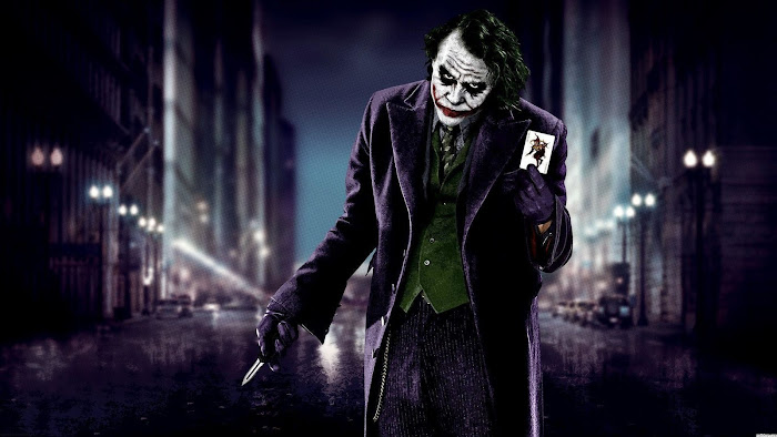 Joker Heath Ledger The Dark Knight 4K Wallpaper iPhone HD Phone 4010h