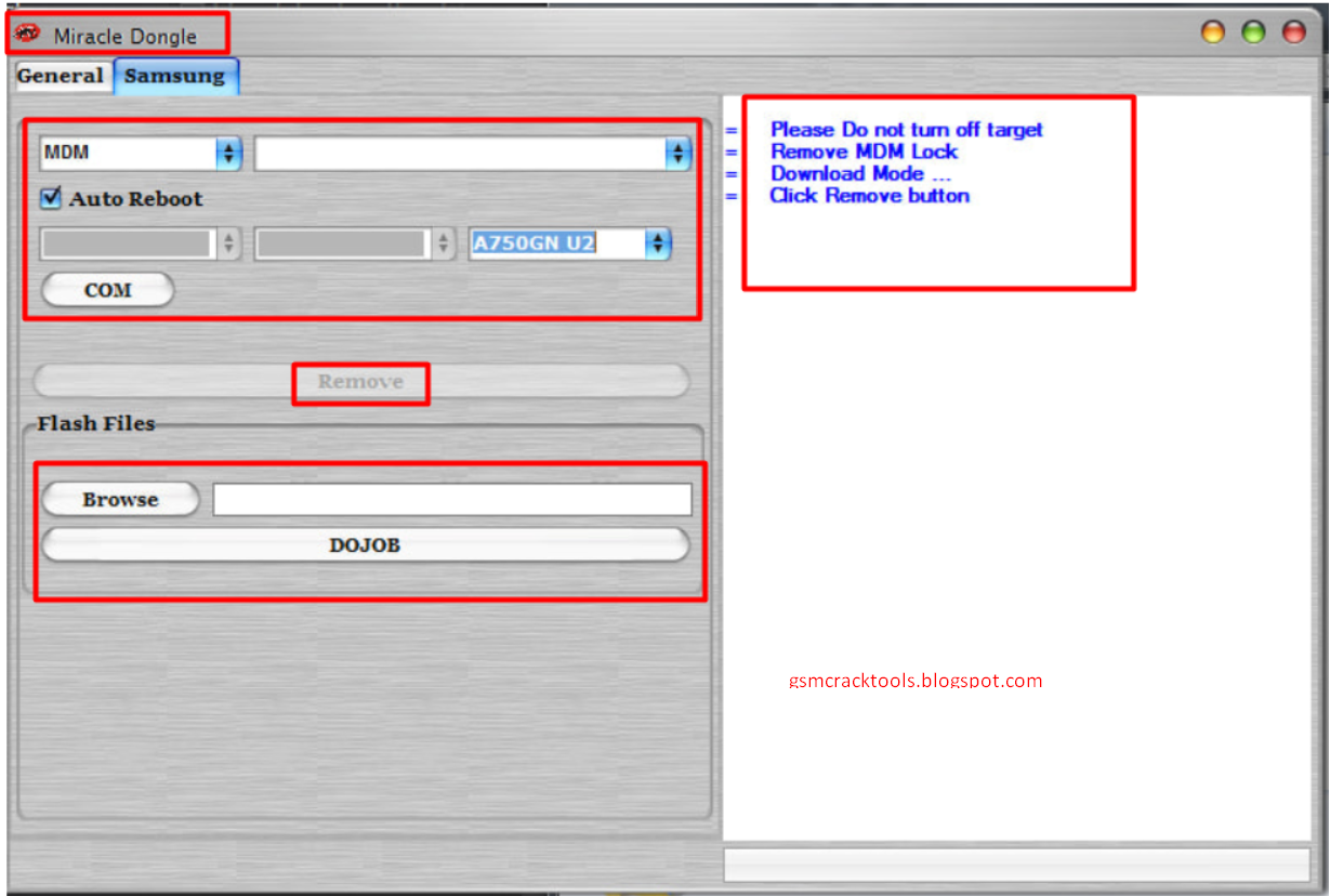 Miracle Dongle By Sunny Pandey One Click Samsung MDM Remove Tool Free