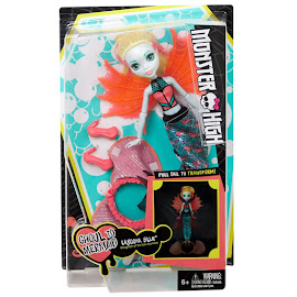 Monster High Lagoona Blue Transforming Ghouls Doll