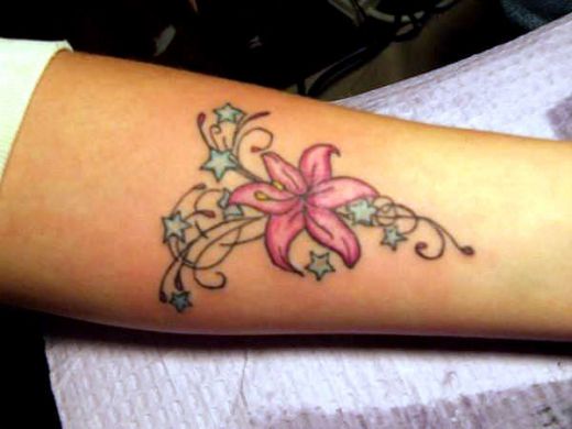 flower tattoos on wrist. The next of my wrist tattoos