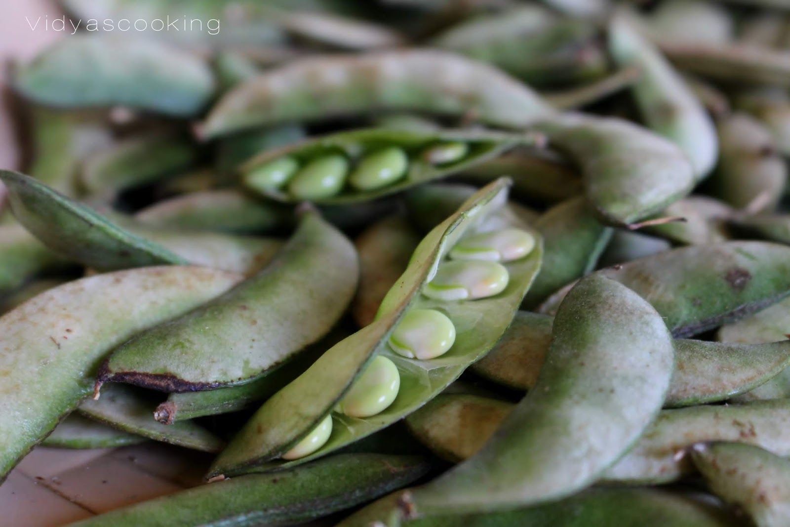 Basics of Indian Cooking Shell and Hull Hyacinth / Lima / Broad Beans
