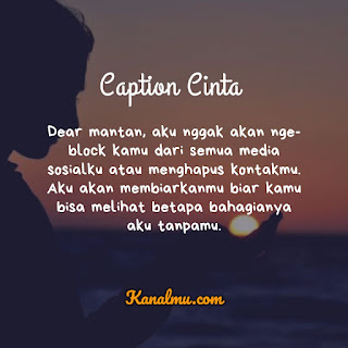 Caption Cinta Bikin Baper