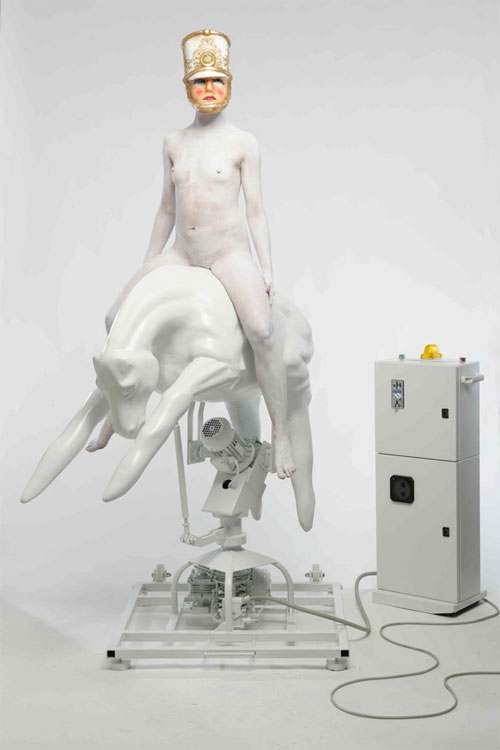 Franco Losvizzero. Mechanical Sculpture of Sex. Escultura