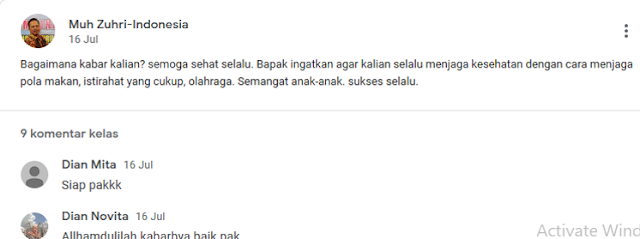 Tanya Jawab Guru Dan Siswa Mengenai Materi Kimia METODE