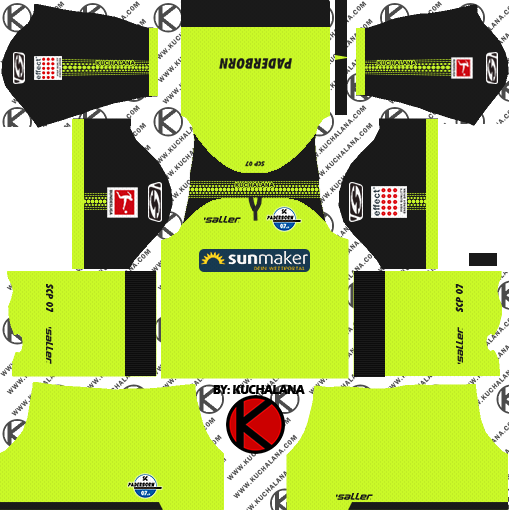 SC Paderborn 07 2019\/2020 Kit - Dream League Soccer Kits - Kuchalana