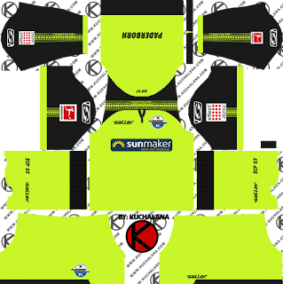 SC Paderborn 07 2019/2020 Kit - Dream League Soccer Kits