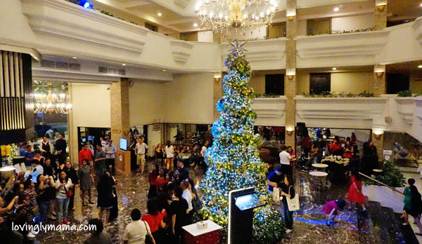 L'Fisher Hotel Bacolod helps - Welcome Home Foundation Inc - charity - CSR - Bacolod hotels - Bacolod City - Bacolod mommy blogger - children - deaf kids - hearing impaired - switch on - tree lighting ceremony - Victor Alcantara - Cong Greg Gasataya - Christmas note - Christmas ornament - lobby