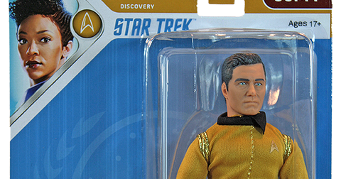 Mego Star Trek Discovery Saru Action Figure - 8 Inch Collectible With Uniform