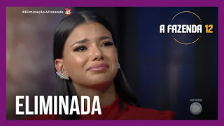 A Fazenda 12 – Jakelyne se despede em meio às lágrimas A Fazenda 12 – Jakelyne se despede em meio às lágrimas