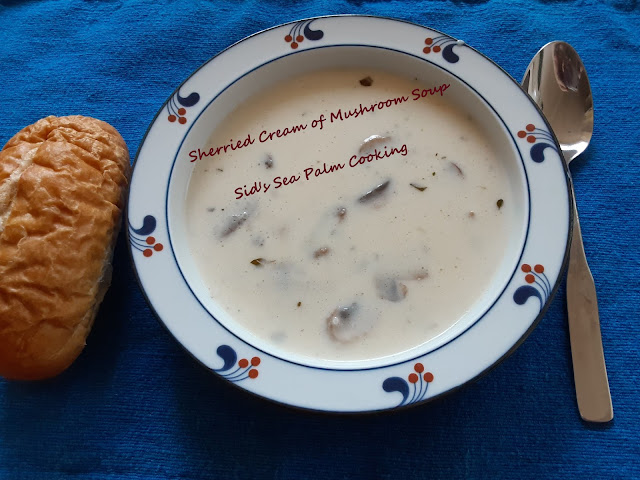 Sherried Cream of Mushroom Soup