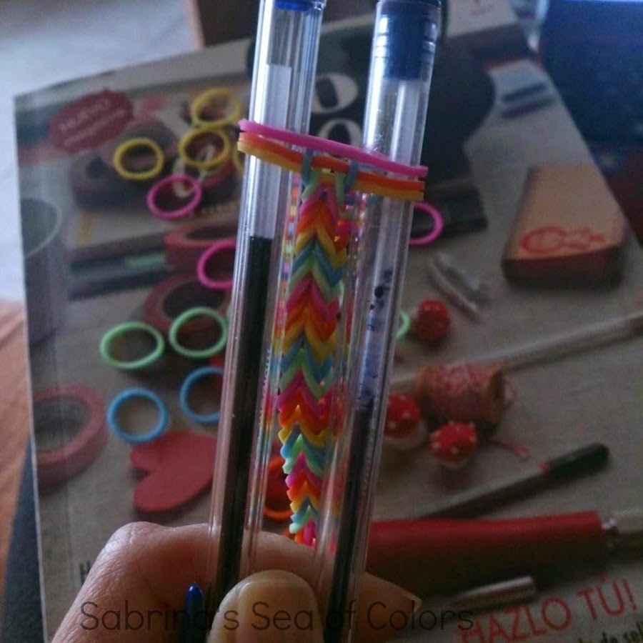 pulsera cola de pez con bolis