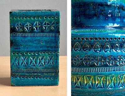 Potshots: Rimini Blue vases by Bitossi. Rediscovered