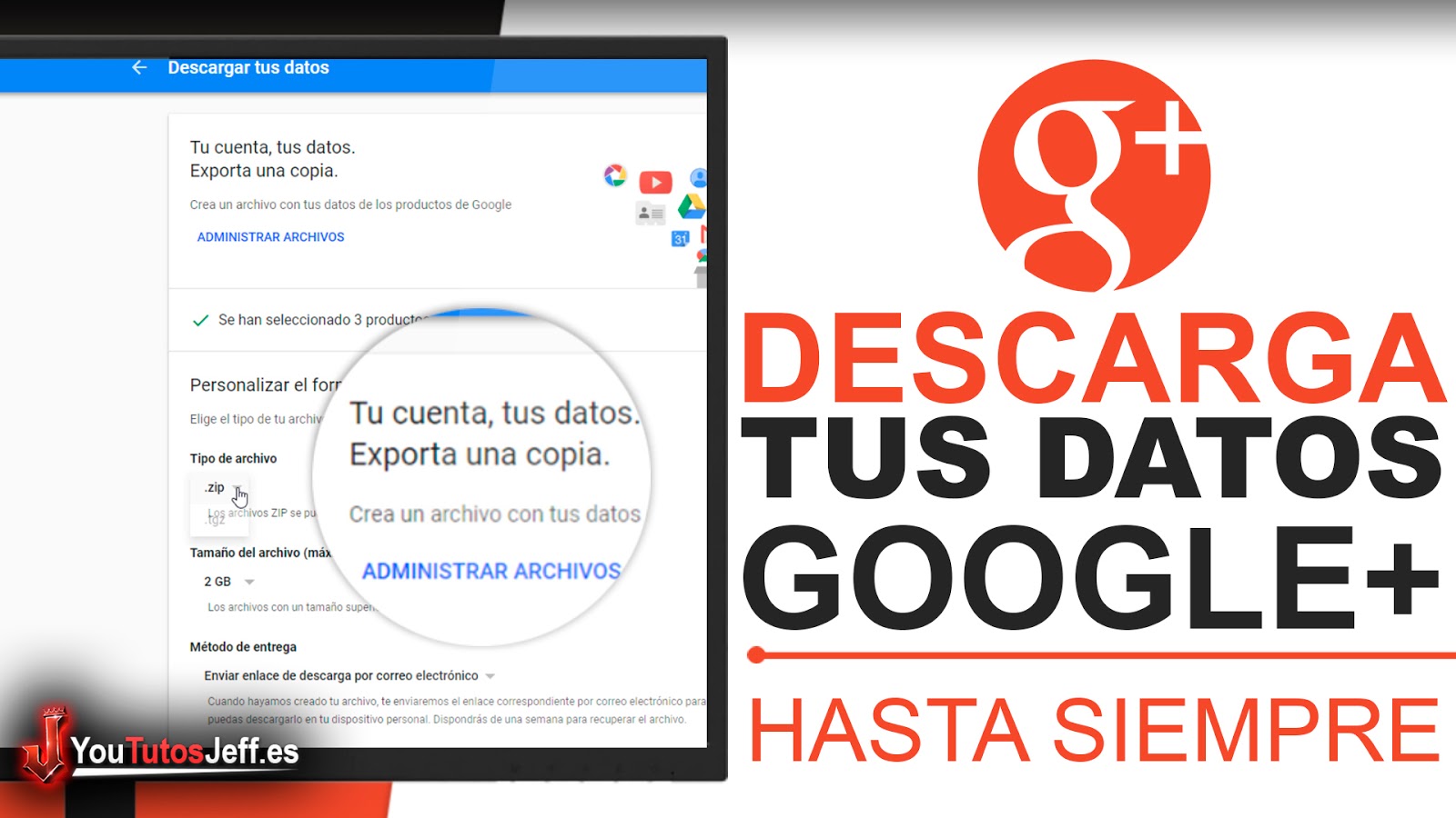 Descargar Mis Datos de Google+ antes de que la Borren
