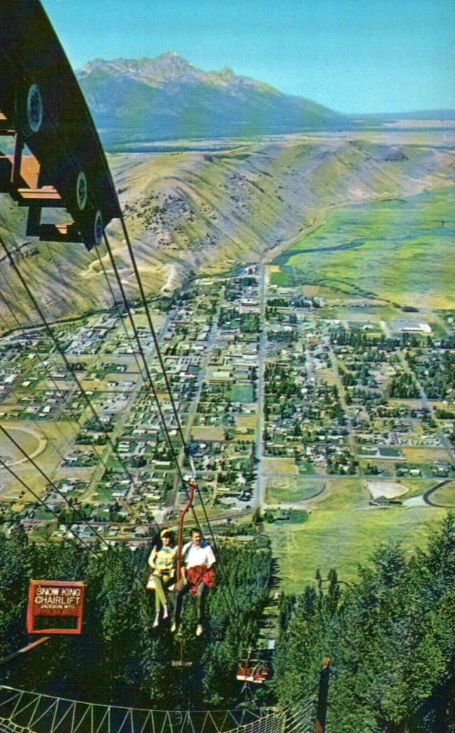 Rare Vintage Photos of Snow King Chairlifts in 1950-1970 Without Any ...