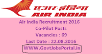 Air India Recruitment 2016