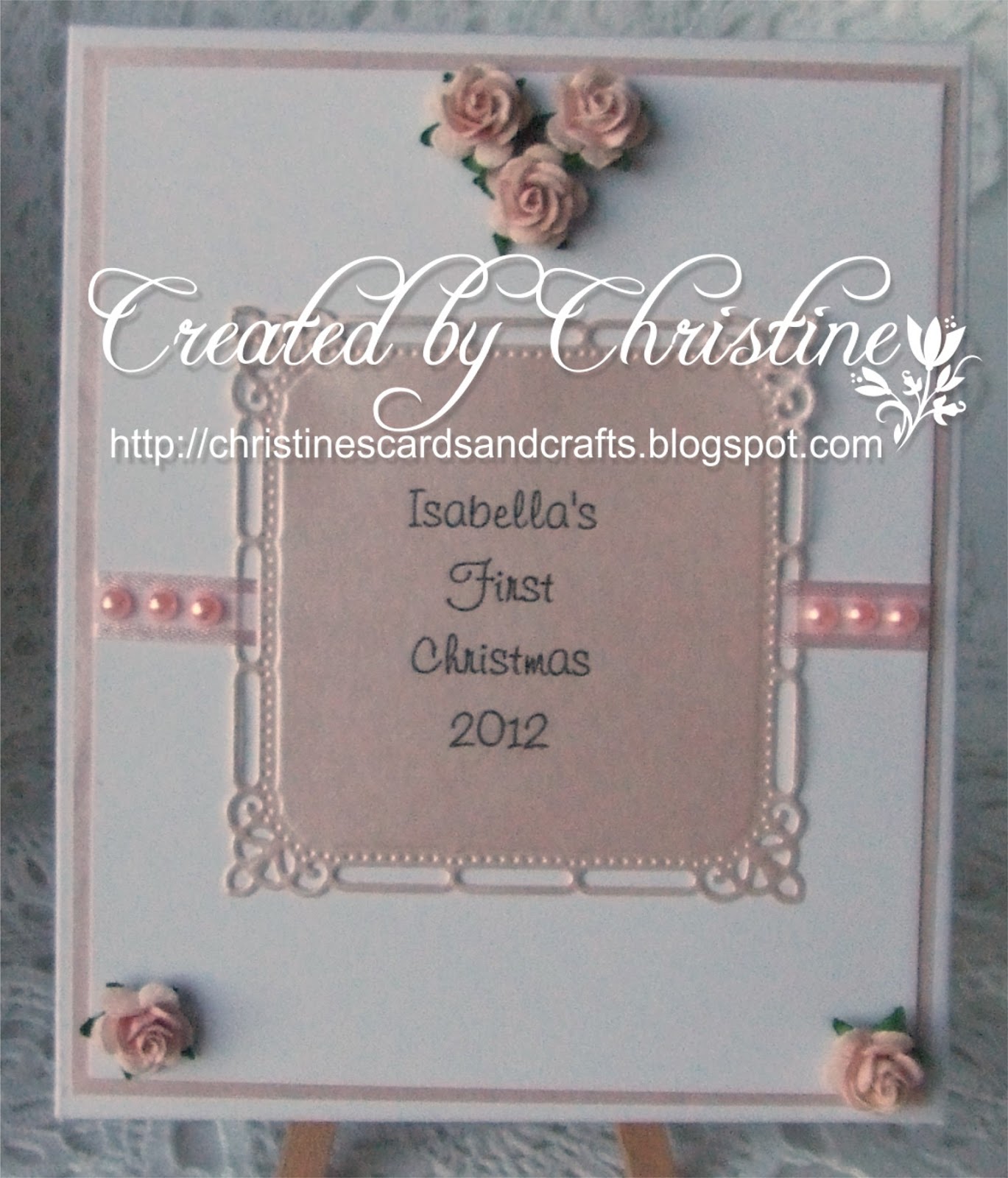 Christine's Cards and Crafts: November 2012