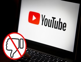 youtube removeu botao dislike-botao nao gostei do youtube