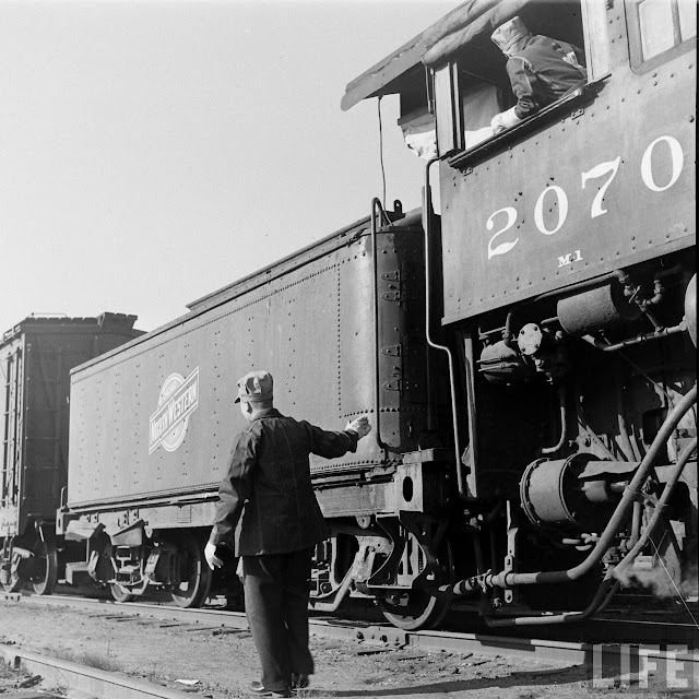 Nostalgia on Wheels LIFE Railroad Switchman Feature from 1943