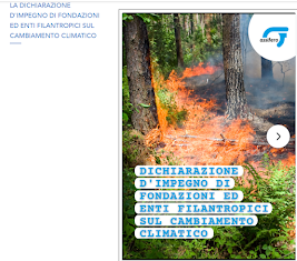 Dichiarazione d'impegno di Fondazioni ed enti filantropici sul cambiamento climatico