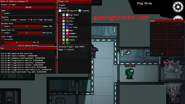 Among Us PC Hacks - Radar, Always Imposter, Speed ...