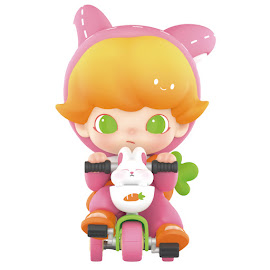 Pop Mart Rabbit Tricycle Dimoo Pets Vacation Series Figure