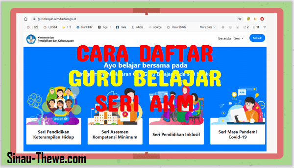 Guru Belajar Akm Sd Tahapan Jadwal Dan Cara Mendaftar Program Guru Belajar Seri Asesmen Kompetensi Minimum Infoguruku Program Pembelajaran Yang Dirancang Bagi Lejlighed3