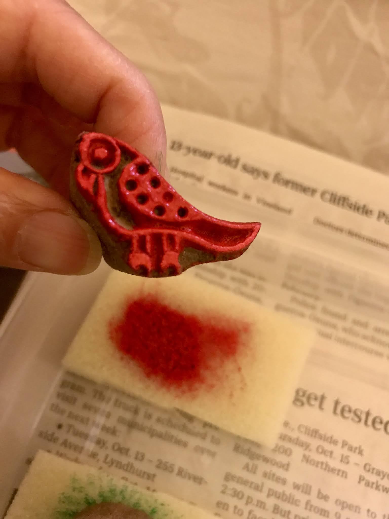 blah to TADA! Block Printing Basics