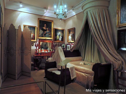 Museo del Romanticismo, Madrid Alcoba femenina, Museo del Romanticismo, Madrid