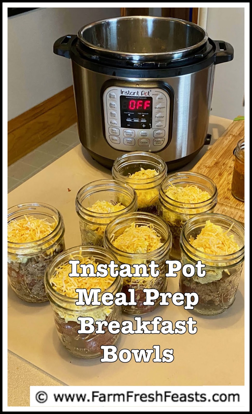 Farm Fresh Feasts: Instant Pot Breakfast Bowl Meal Prep Recipe