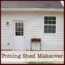 potting shed makeover