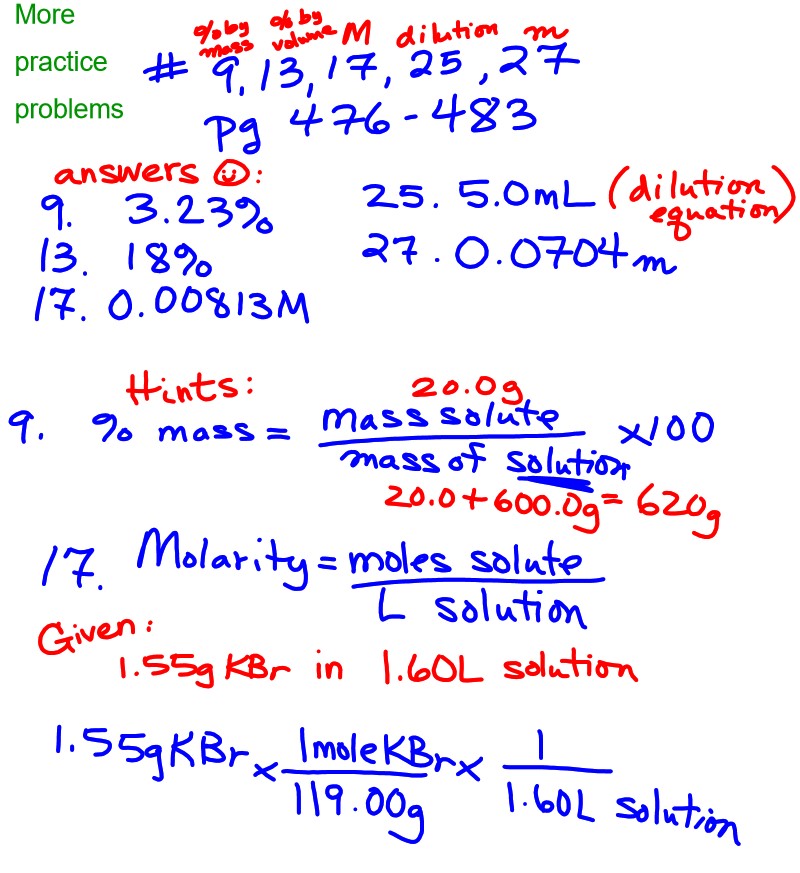 Solution concentration practice problems with answers pdf picture