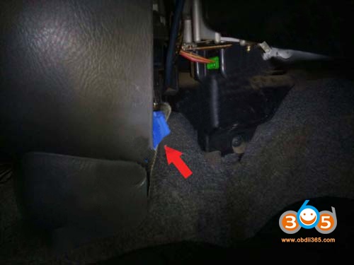 диагностический разъем хонда cr v 1998. обд хонда црв.