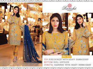 Ramsha vol 14 Pakistani Suits catalog wholesaler