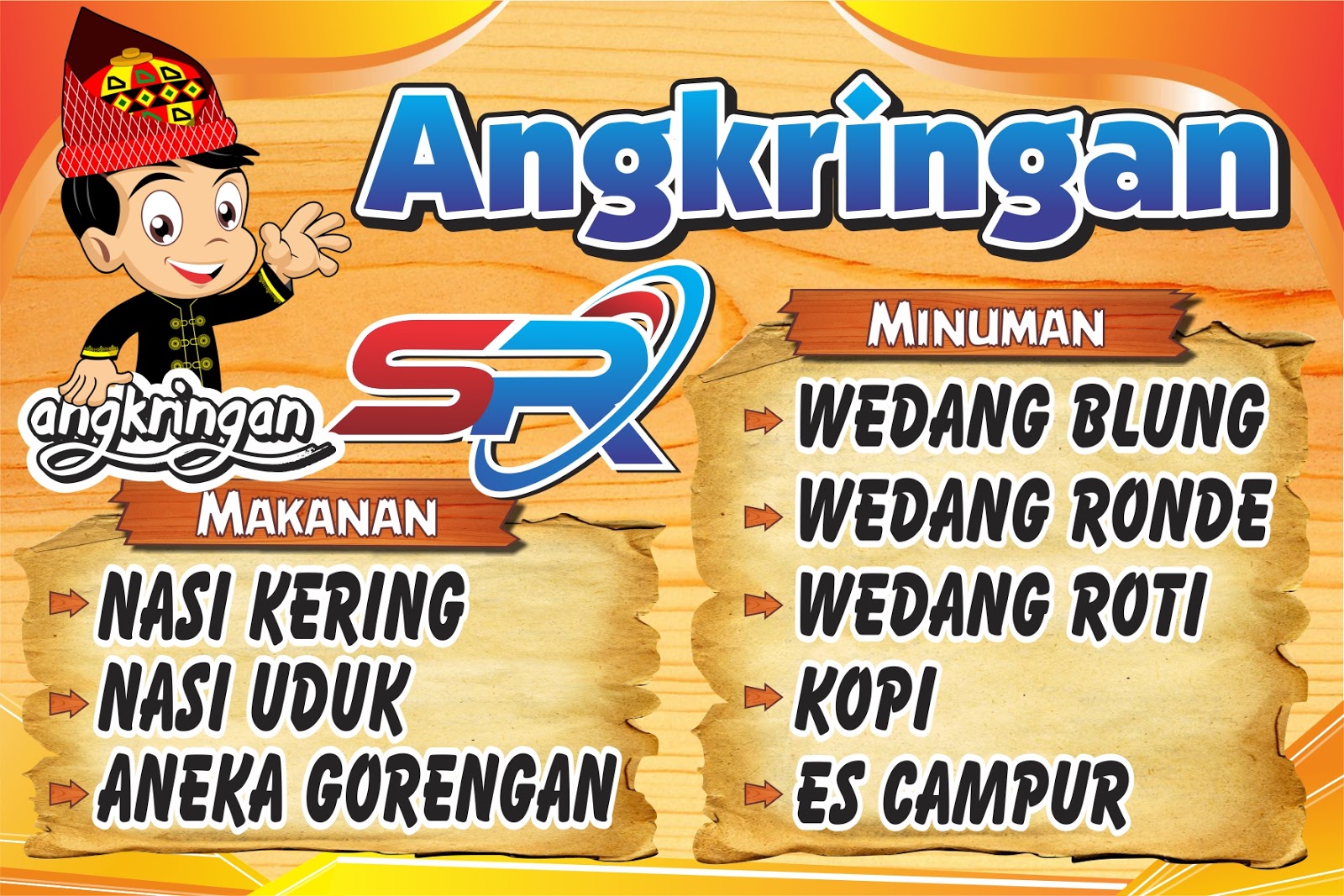 Contoh Banner Angkringan Keren