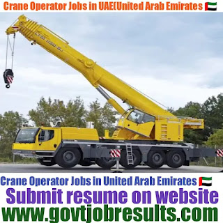 Crane Operator Jobs in UAE
