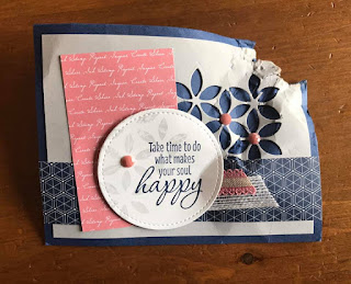 Stampin' Up! Tasteful Textures: The Dogs Ate My Card!! ~ 2019-2020 Annual Catalog ~ www.juliedavison.com