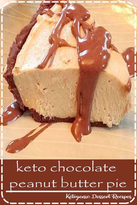 keto chocolate peanut butter pie Desserts Recipes Honney