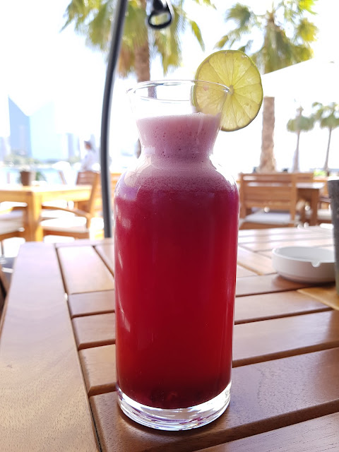 food blogger dubai al seef ila pink lemonade