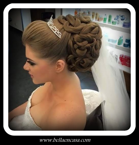 Los 100 Mejores Peinados De Novia Para Este 2016 Bella En Casa