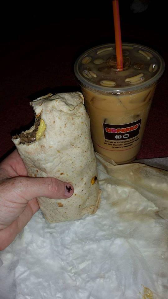 Dunkin' Donuts GranDDe Burrito Available February 29 ChitChatMom