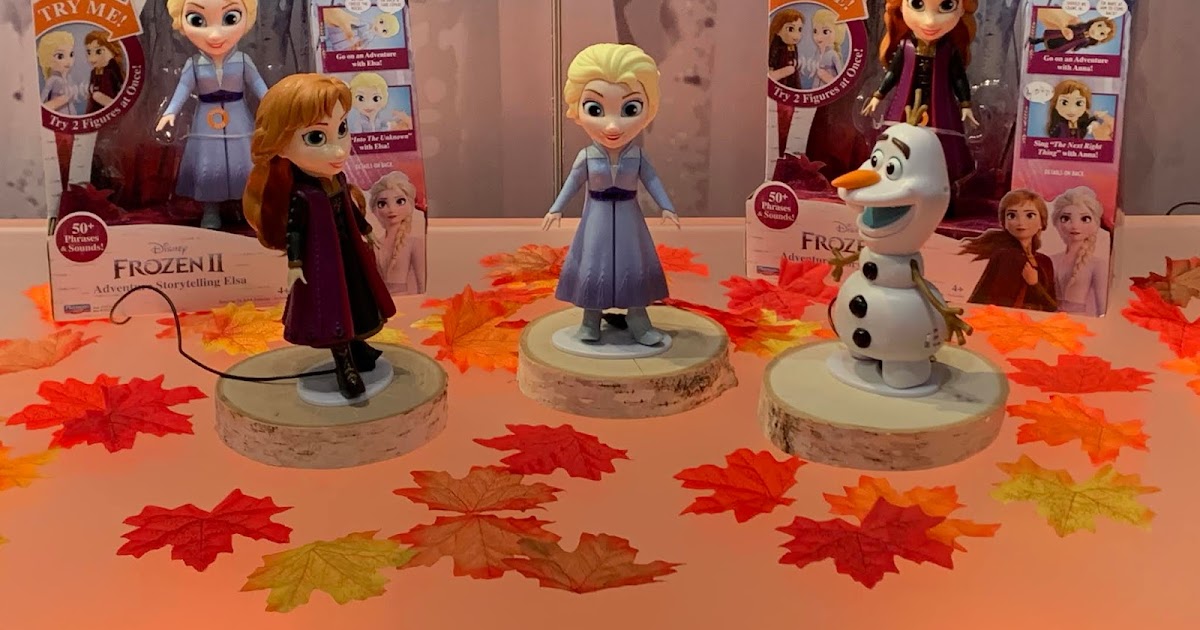 frozen 2 interactive storytelling figures