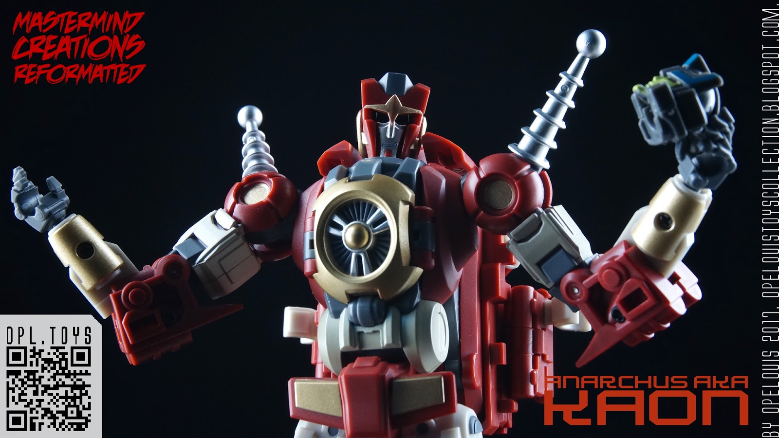 Opelouis S Toys Collection Mastermind Creations Reformatted R 16 Anarchus Aka D J D Kaon