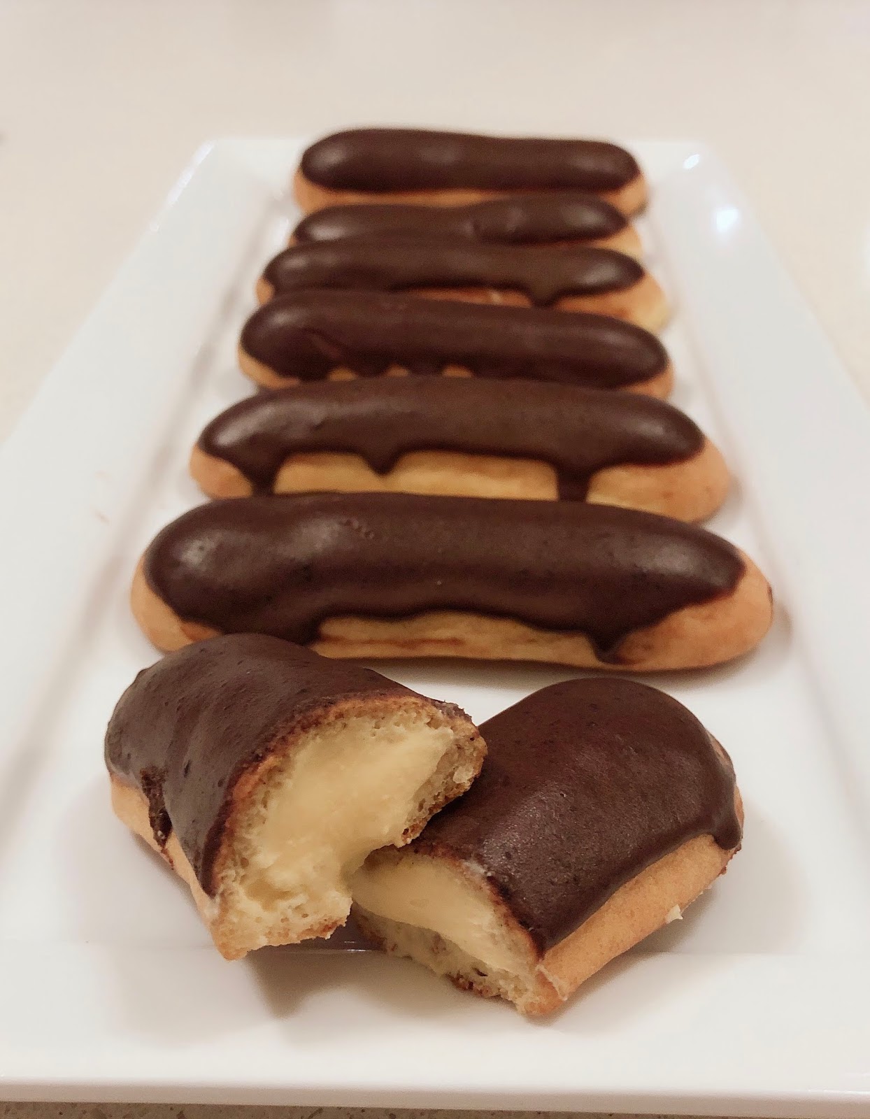 Low Carb Keto Eclairs! YES!!!
