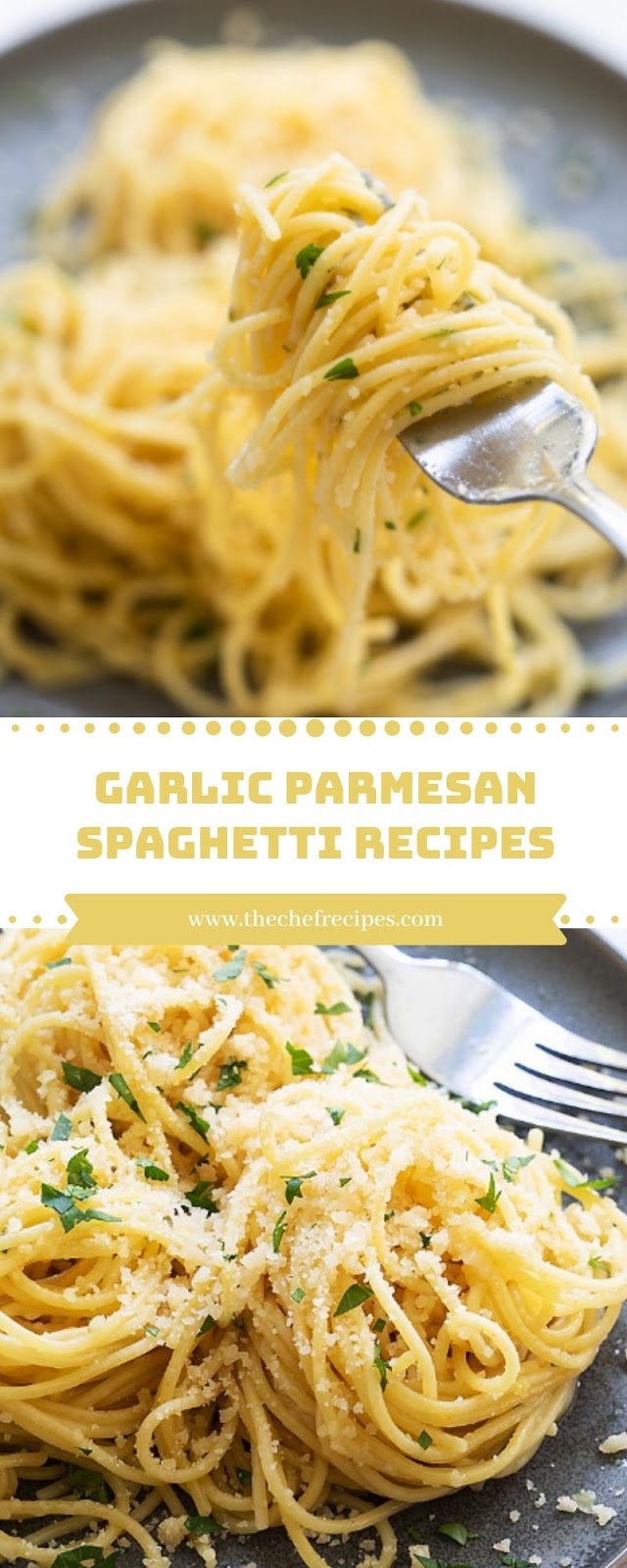 Garlic Parmesan spaghetti Recipes