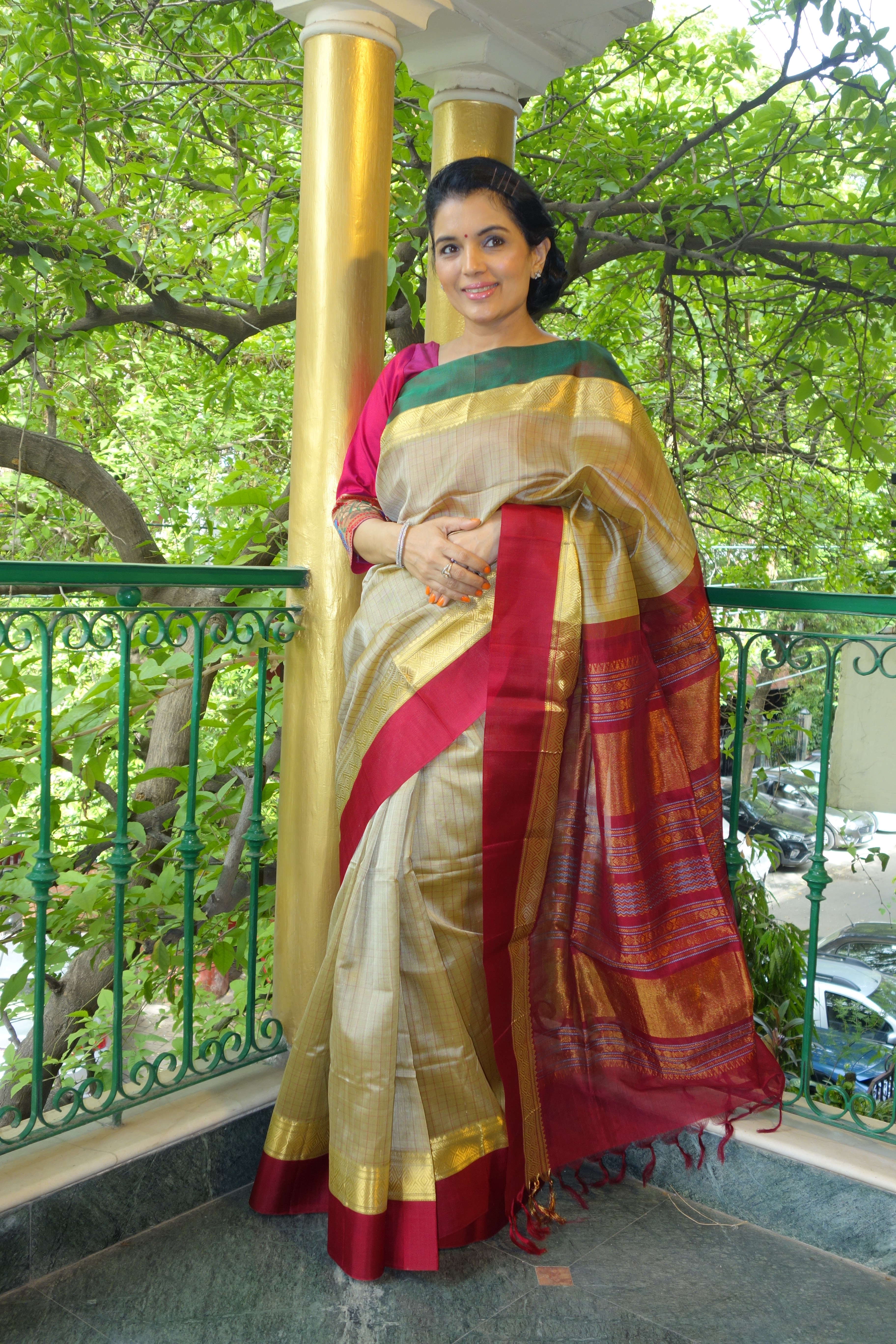 Sohum Sutras Coimbatore cotton silk sarees