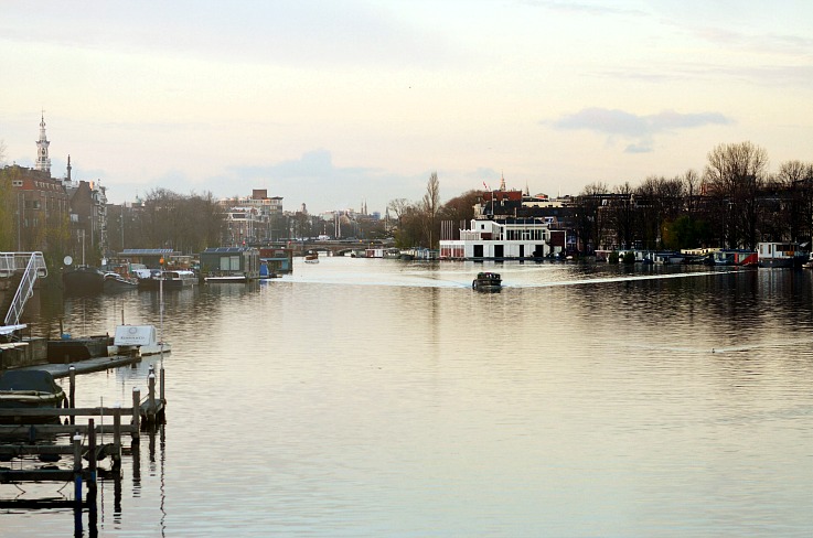 Amstel river, Amsterdam
