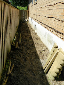 Scarborough Toronto side yard garden clean up after by Paul Jung Gardening Services