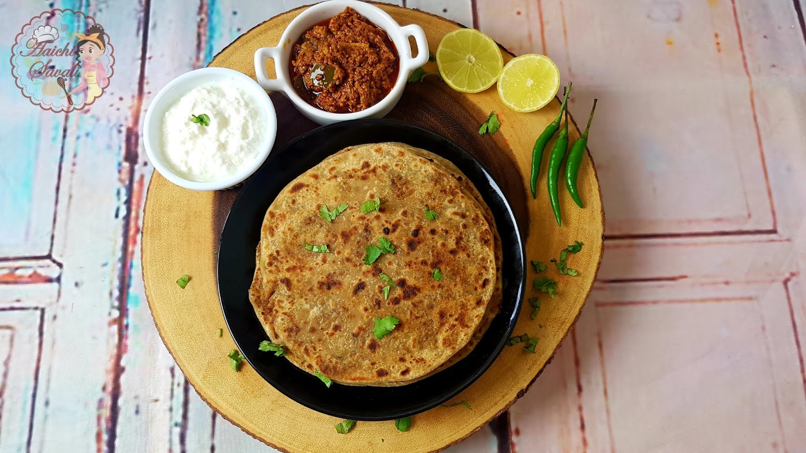 Best Chicken Keema Paratha in Instant Pot Aaichi Savali