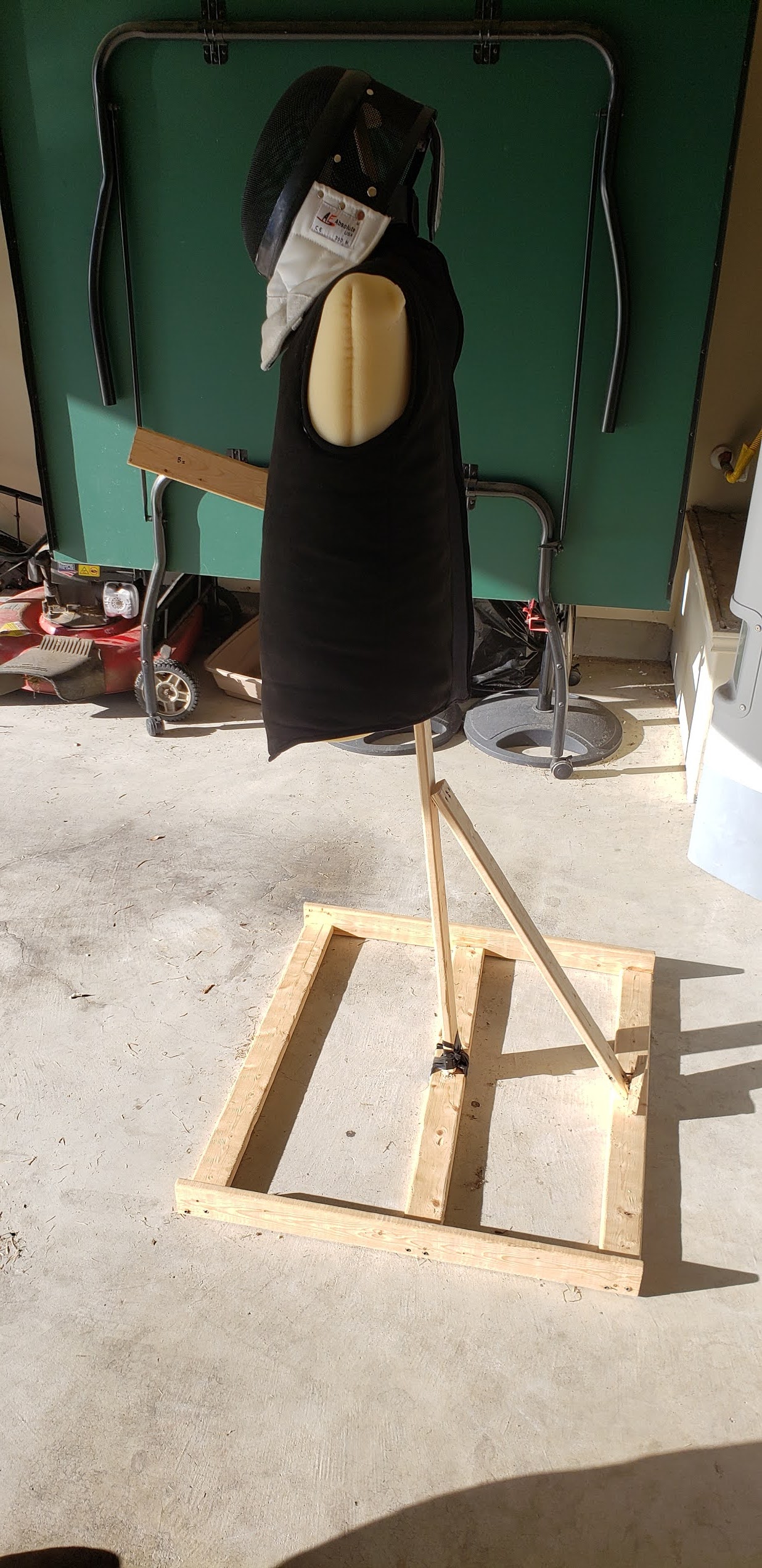 Making a Fencing Target